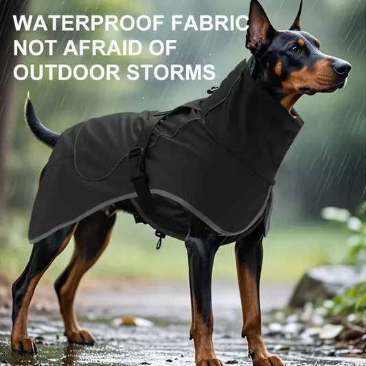 Wasserdichte Hundejacke / Regenmantel