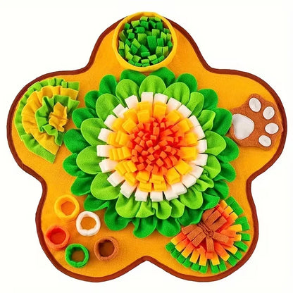 [Interactive Snuffle Mat] Durable Polyester KM-P Interactive Snuffle Mat for Dogs - Slow Feeder & Foraging Skill Toy