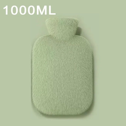 Flauschige Wärmflasche