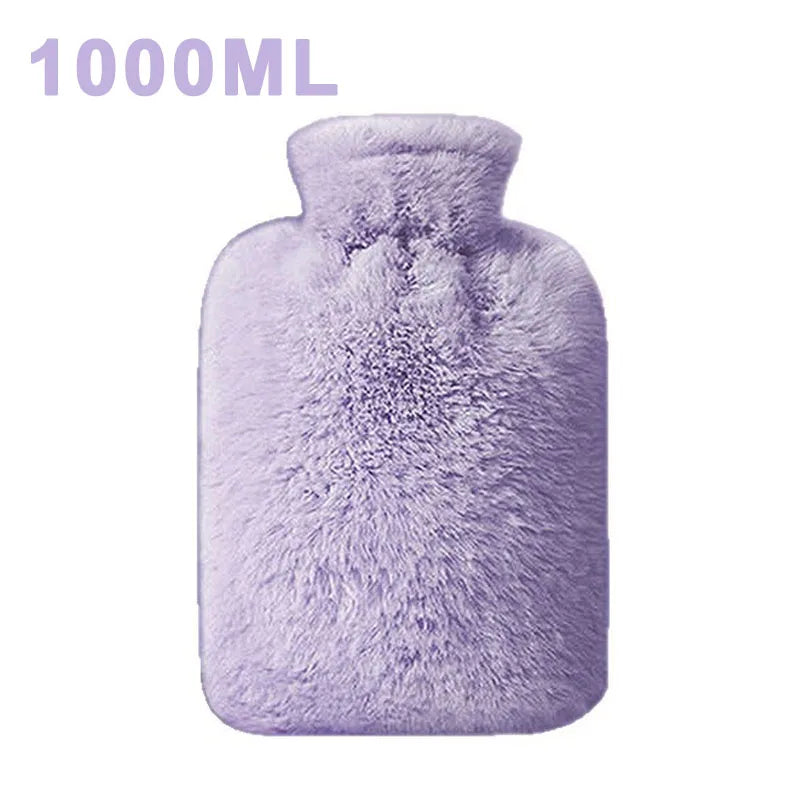 Flauschige Wärmflasche