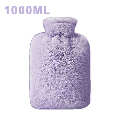 Flauschige Wärmflasche